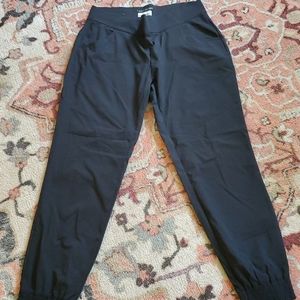 Black joggers